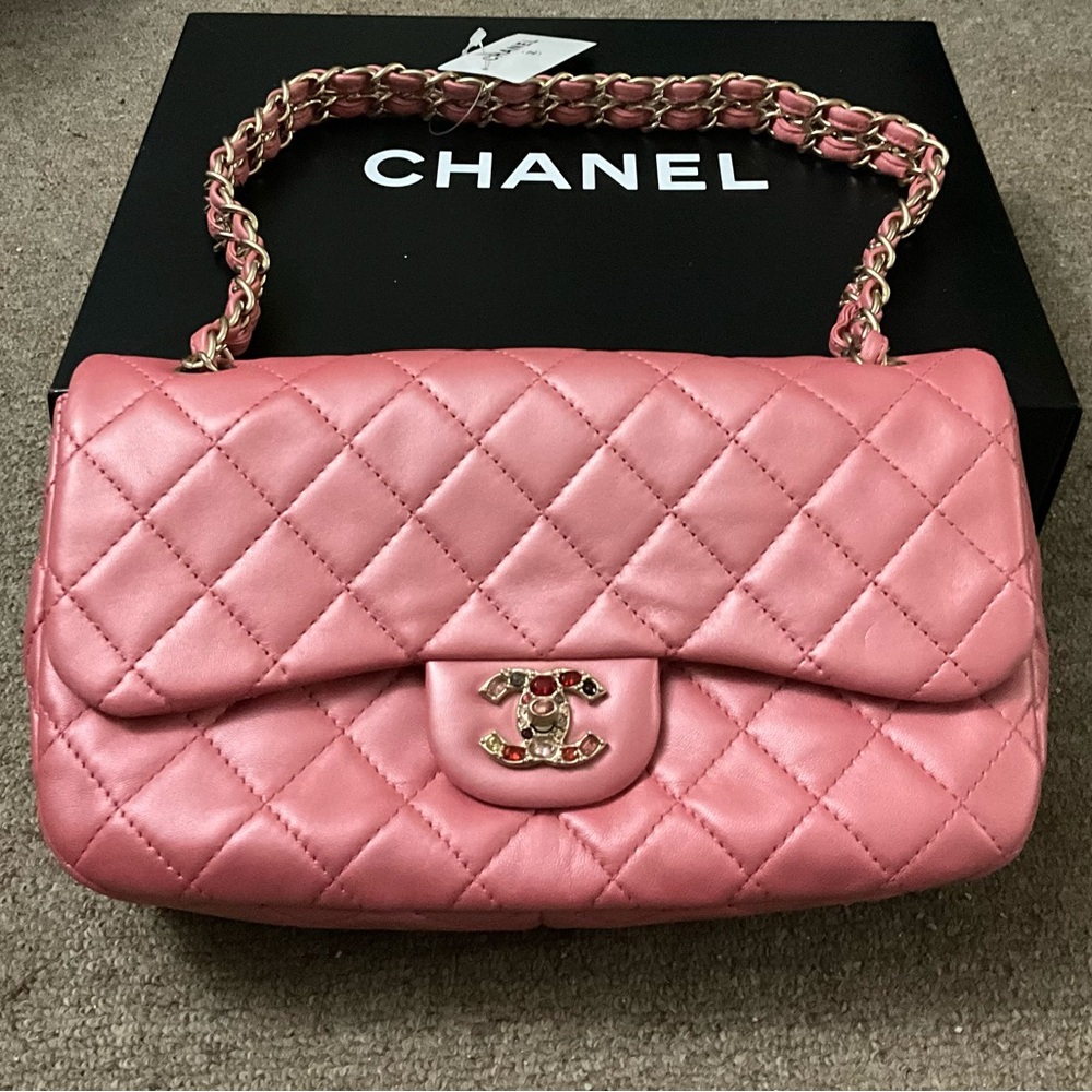 Vintage Chanel Precious Jewel Medium Single Flap bag